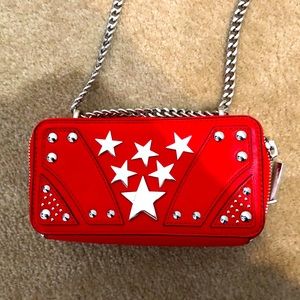 Nasty Gal small crossbody bright red bag